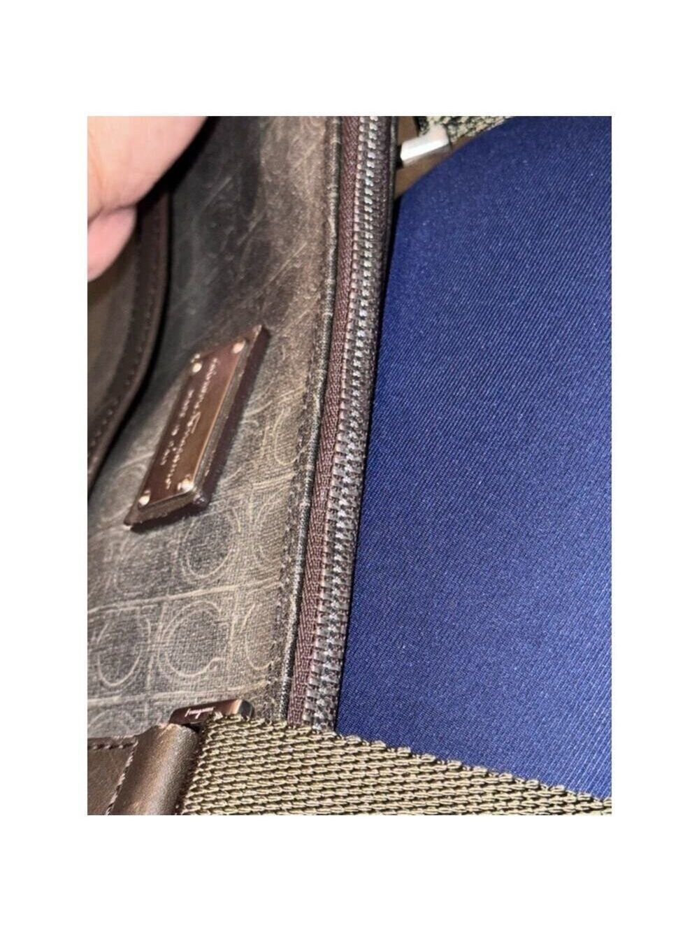 Salvatore Ferragamo Gancini Messenger Bag - Picture 13 of 14